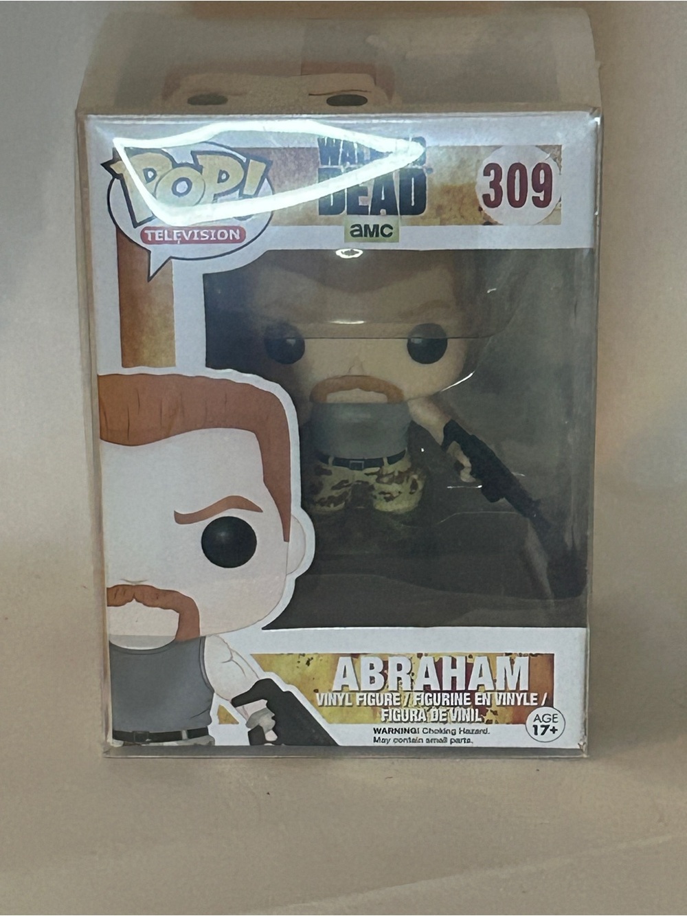 Funko Pop! The Walking Dead Abraham – Brown, Black, Tan